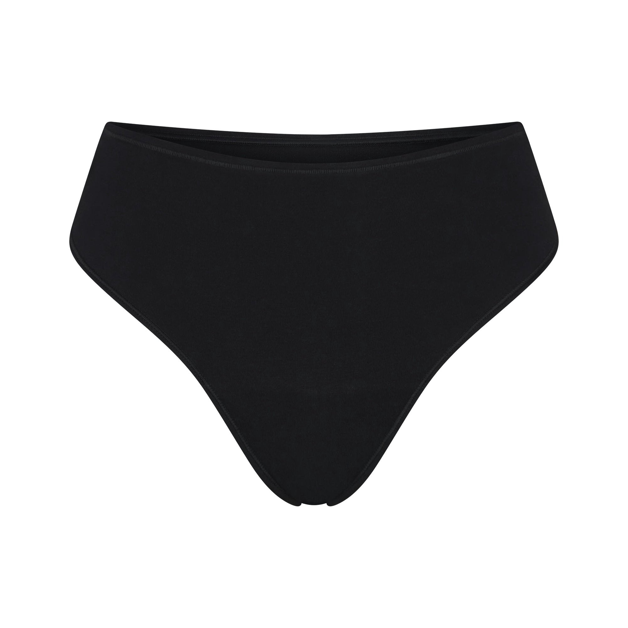 PERIOD PANTIES THONG - OBSIDIAN
