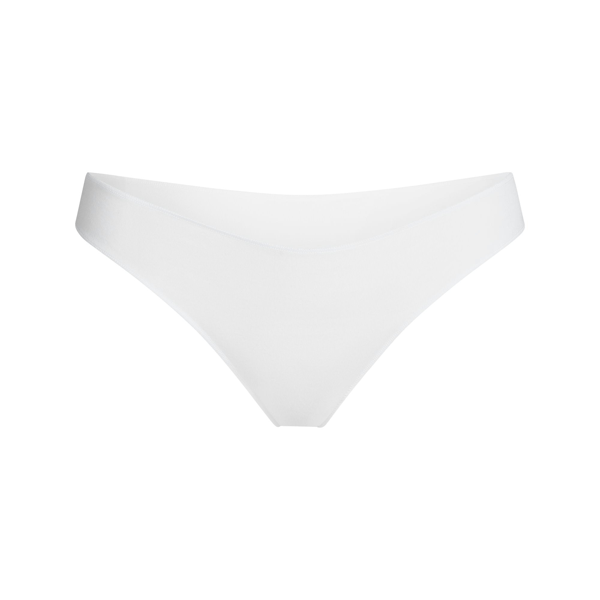 LIGHTWEIGHT COTTON THONG - SNOW
