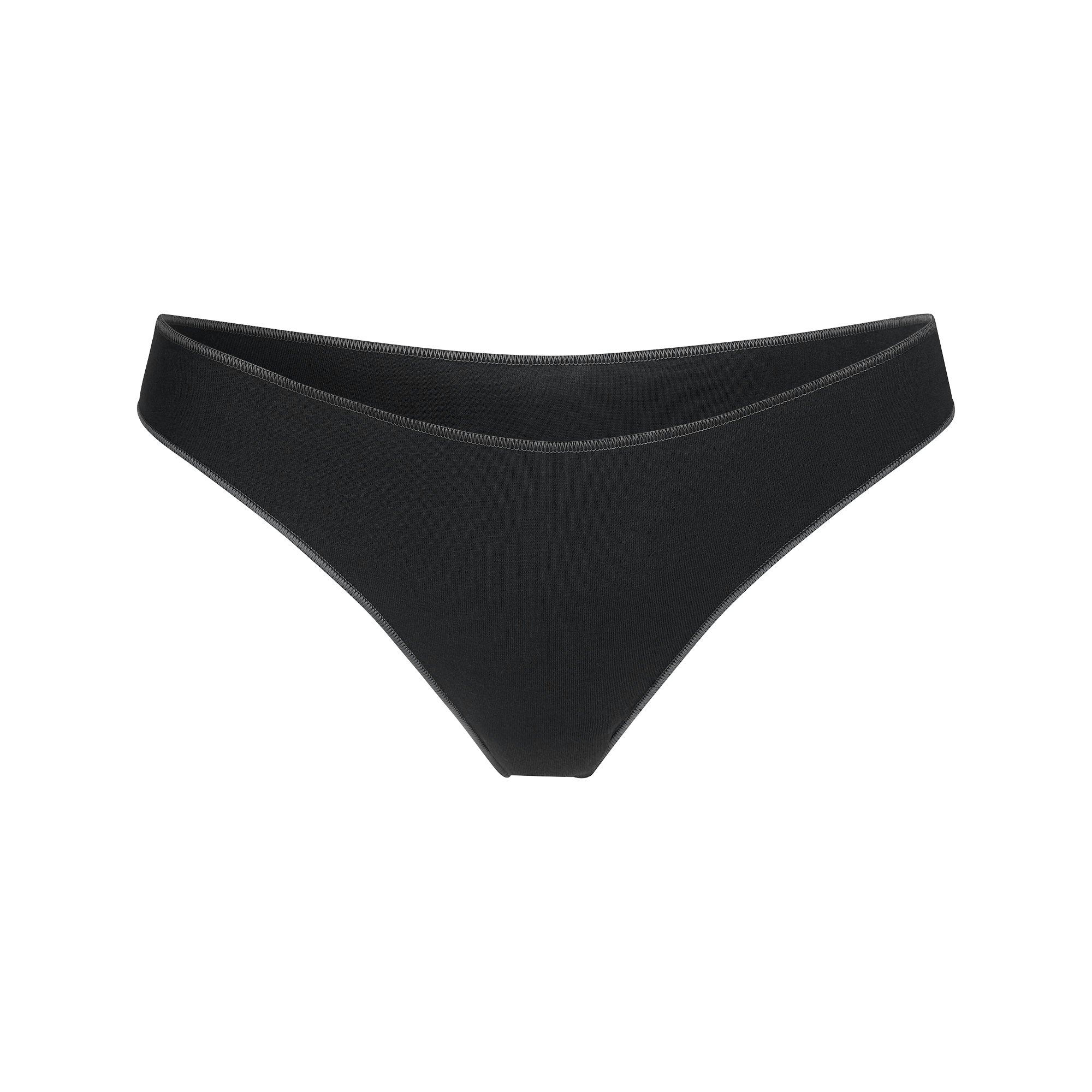LIGHTWEIGHT COTTON THONG - SOOT TONAL