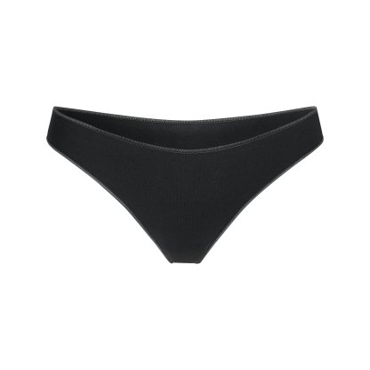 LIGHTWEIGHT COTTON THONG - SOOT TONAL