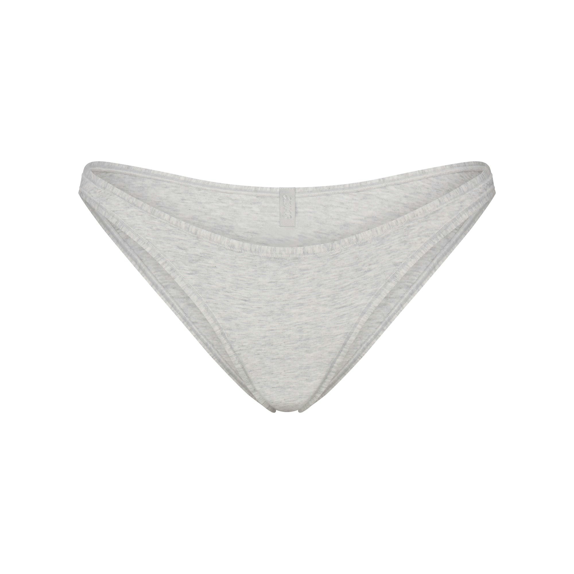 EVERYDAY COTTON BIKINI - LIGHT HEATHER GREY