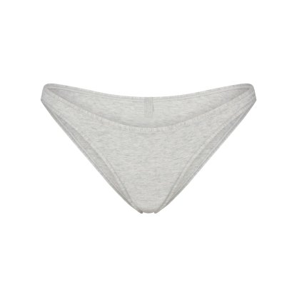 EVERYDAY COTTON BIKINI - LIGHT HEATHER GREY