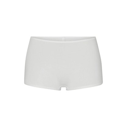 EVERYDAY COTTON BOY SHORT - SNOW