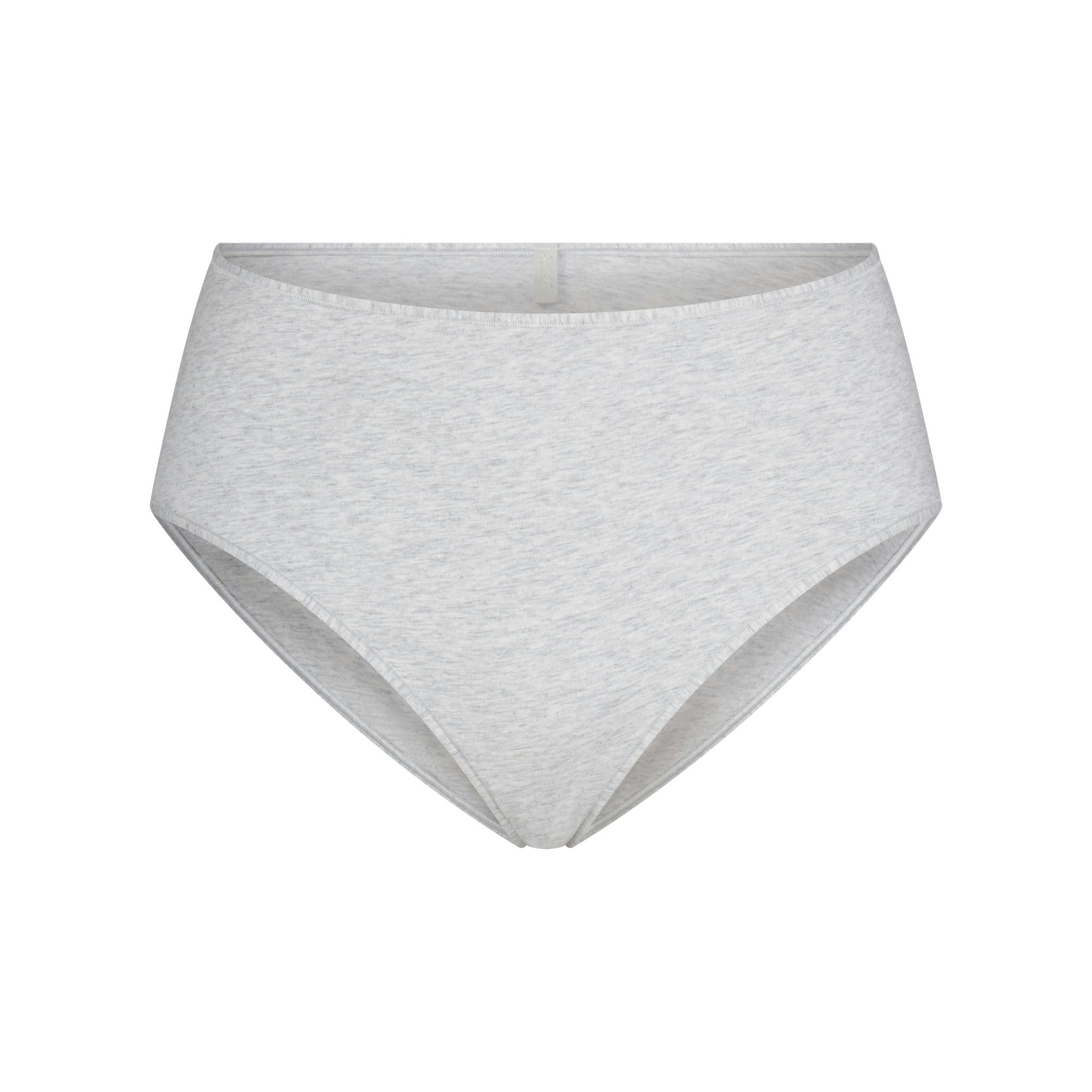 EVERYDAY COTTON BRIEF - LIGHT HEATHER GREY