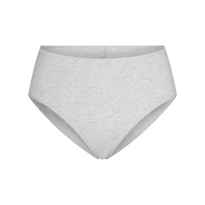 EVERYDAY COTTON BRIEF - LIGHT HEATHER GREY