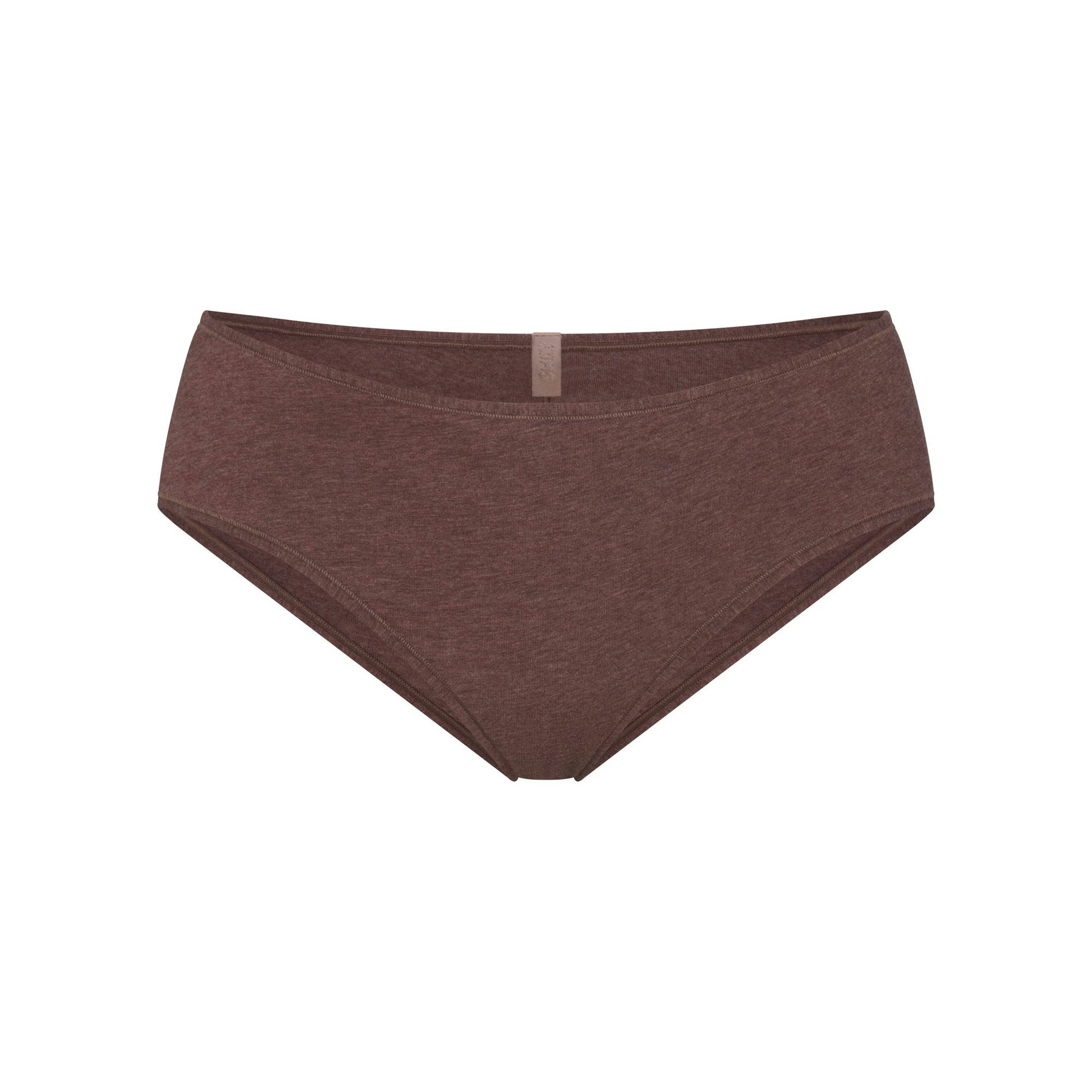 EVERYDAY COTTON HIPSTER - COCOA HEATHER