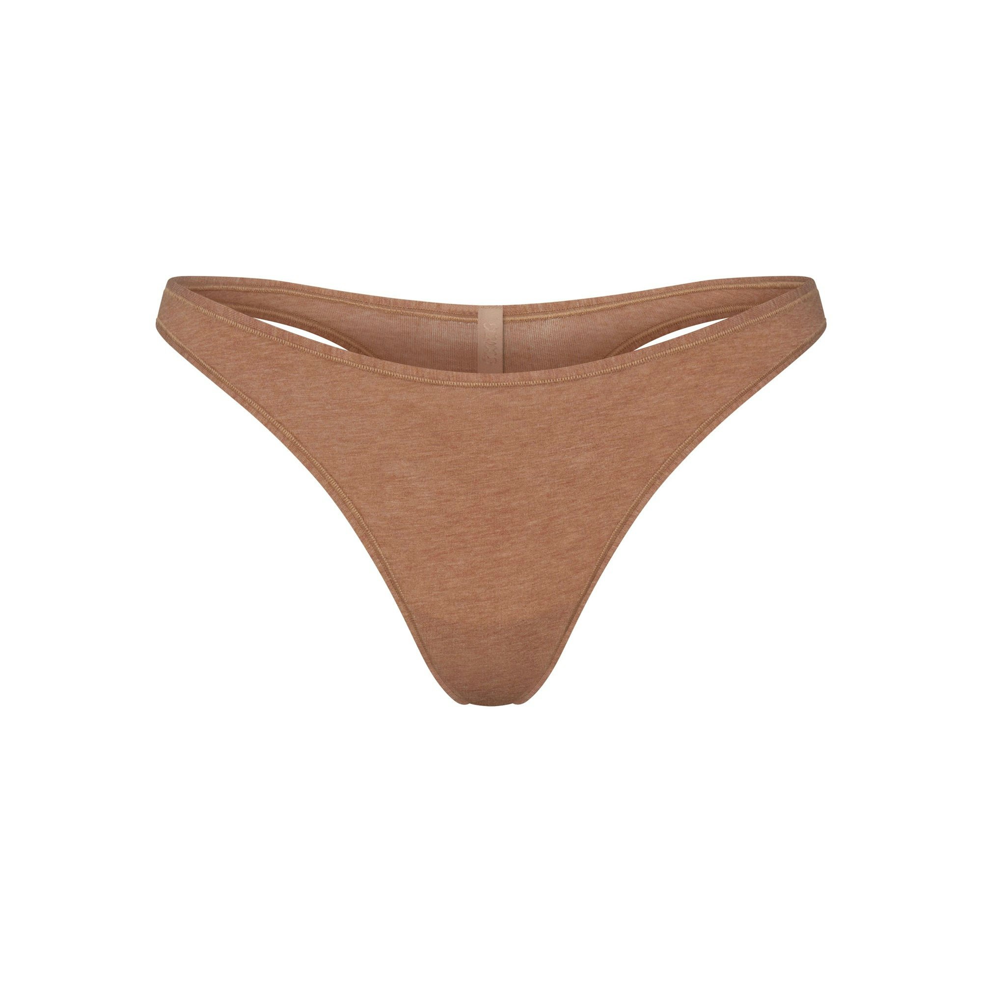 EVERYDAY COTTON THONG - SIENNA HEATHER