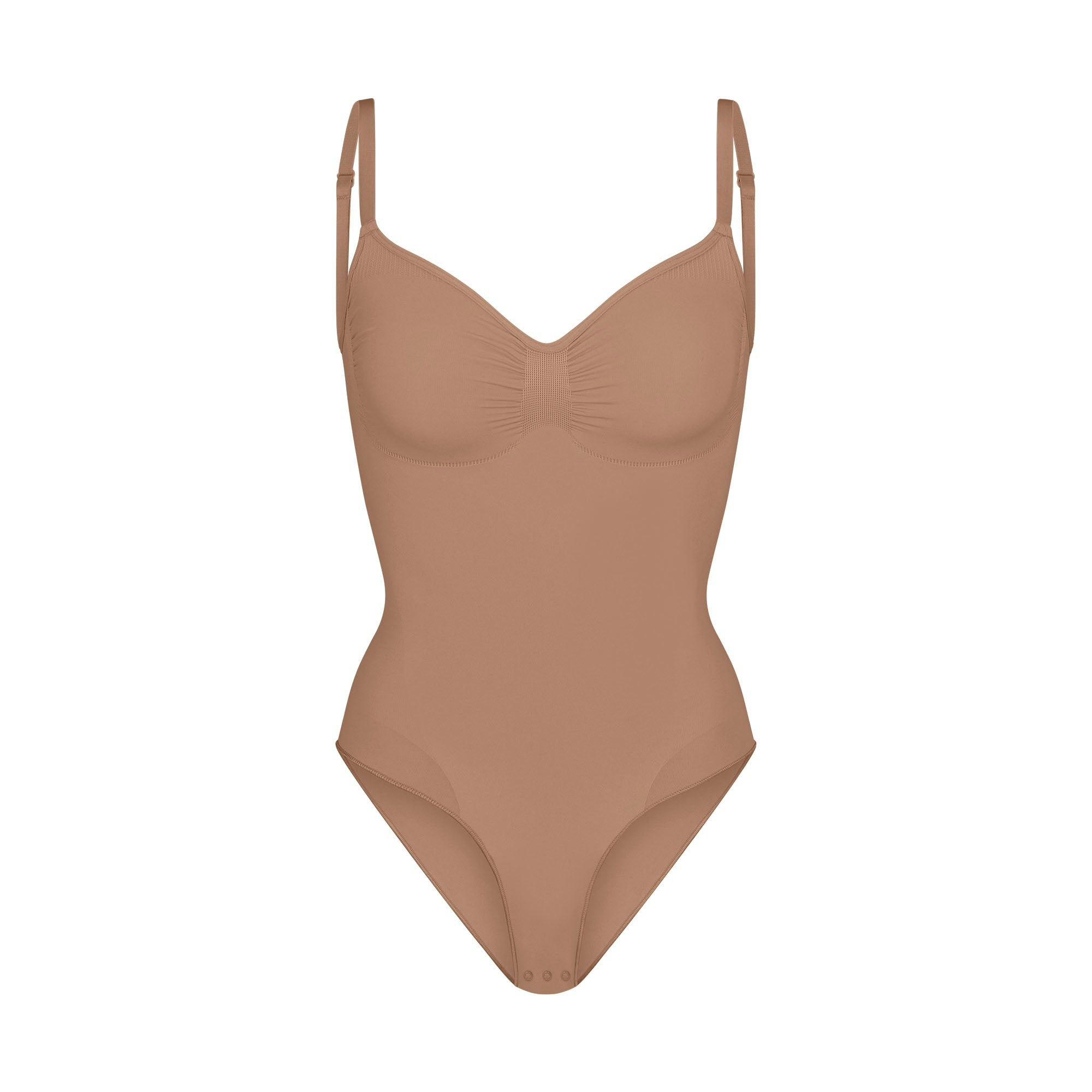 SEAMLESS SCULPT BRIEF BODYSUIT - SIENNA