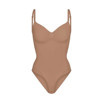 SEAMLESS SCULPT BRIEF BODYSUIT - SIENNA