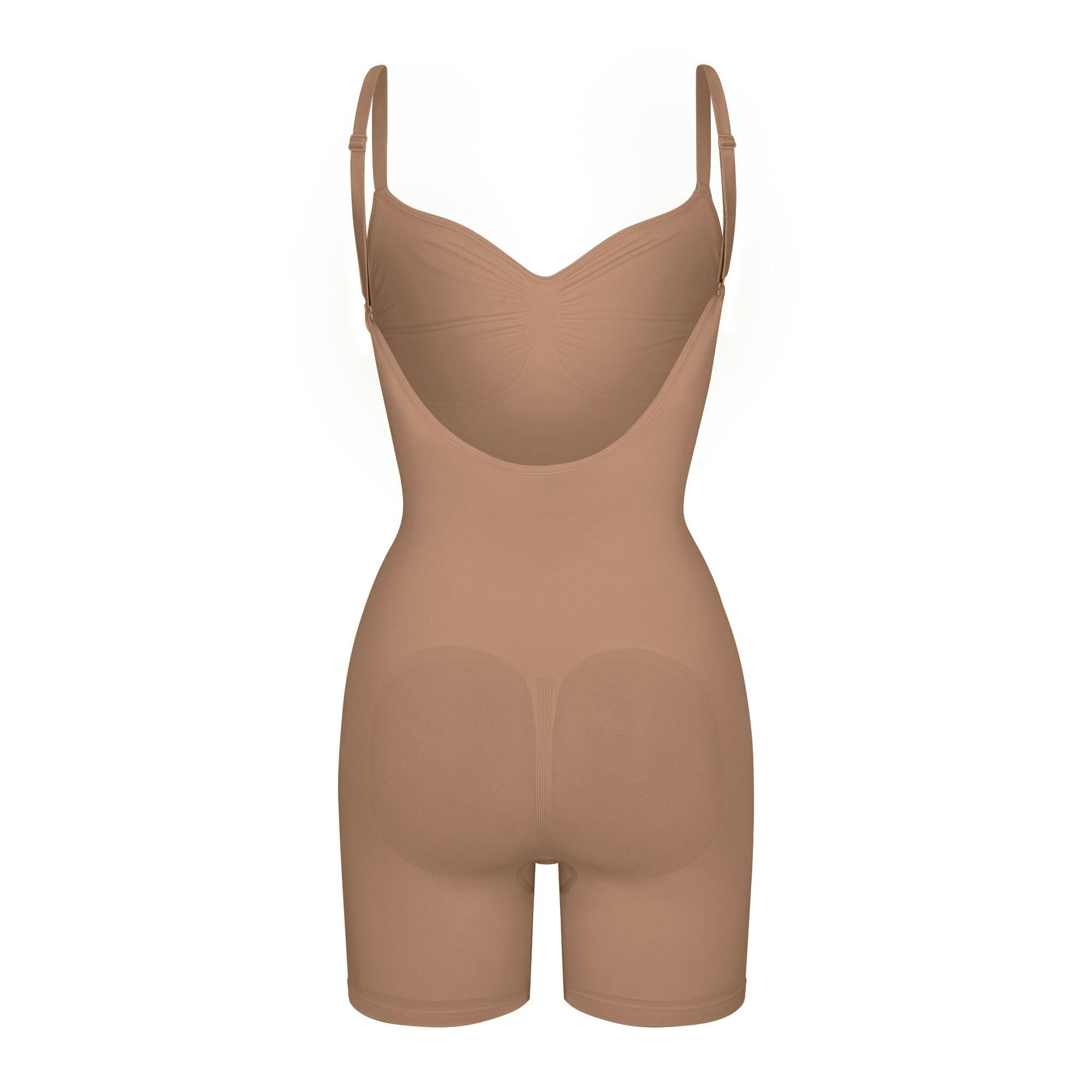 SEAMLESS SCULPT LOW BACK MID THIGH BODYSUIT - SIENNA