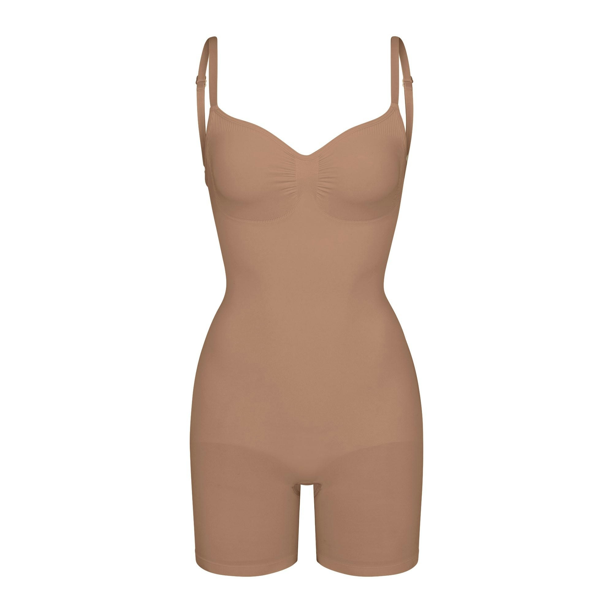SEAMLESS SCULPT LOW BACK MID THIGH BODYSUIT - SIENNA