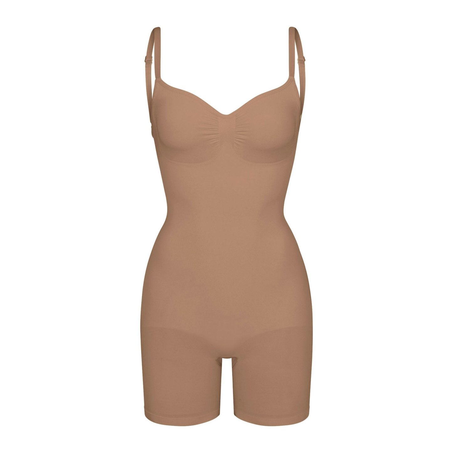 SEAMLESS SCULPT LOW BACK MID THIGH BODYSUIT - SIENNA