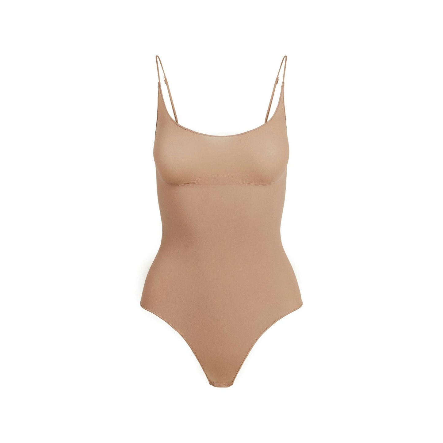 SHEER SEAMLESS THONG BODYSUIT - SIENNA