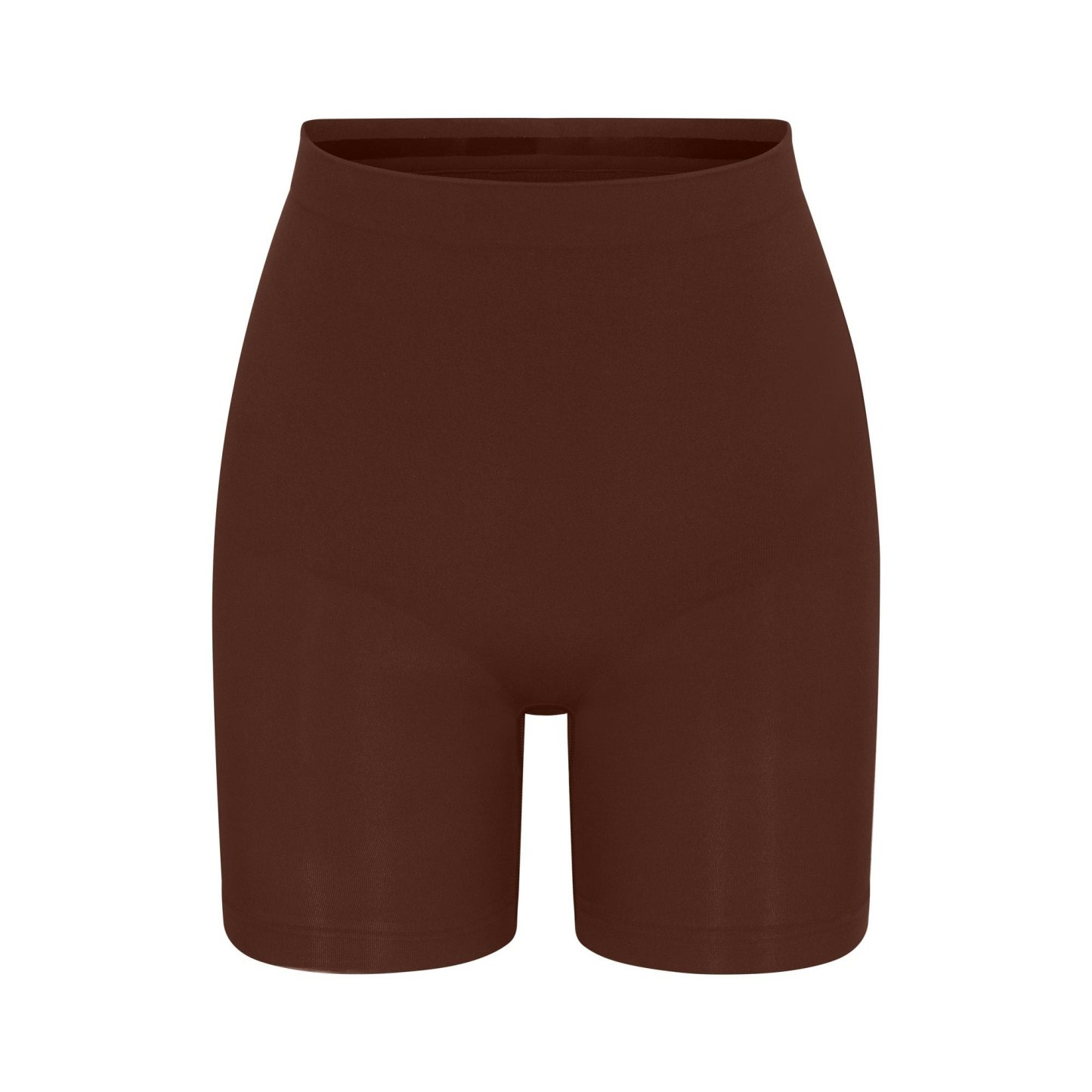 SEAMLESS SCULPT MID THIGH SHORT - COCOA