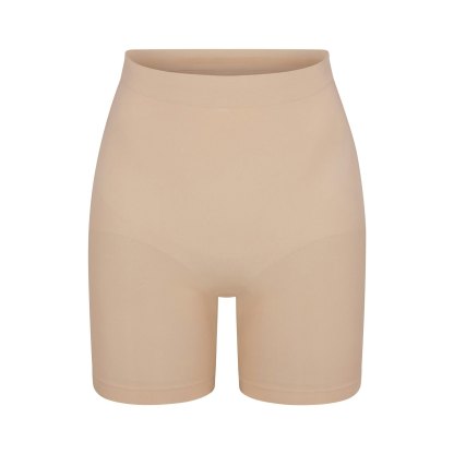 SEAMLESS SCULPT MID THIGH SHORT - MICA