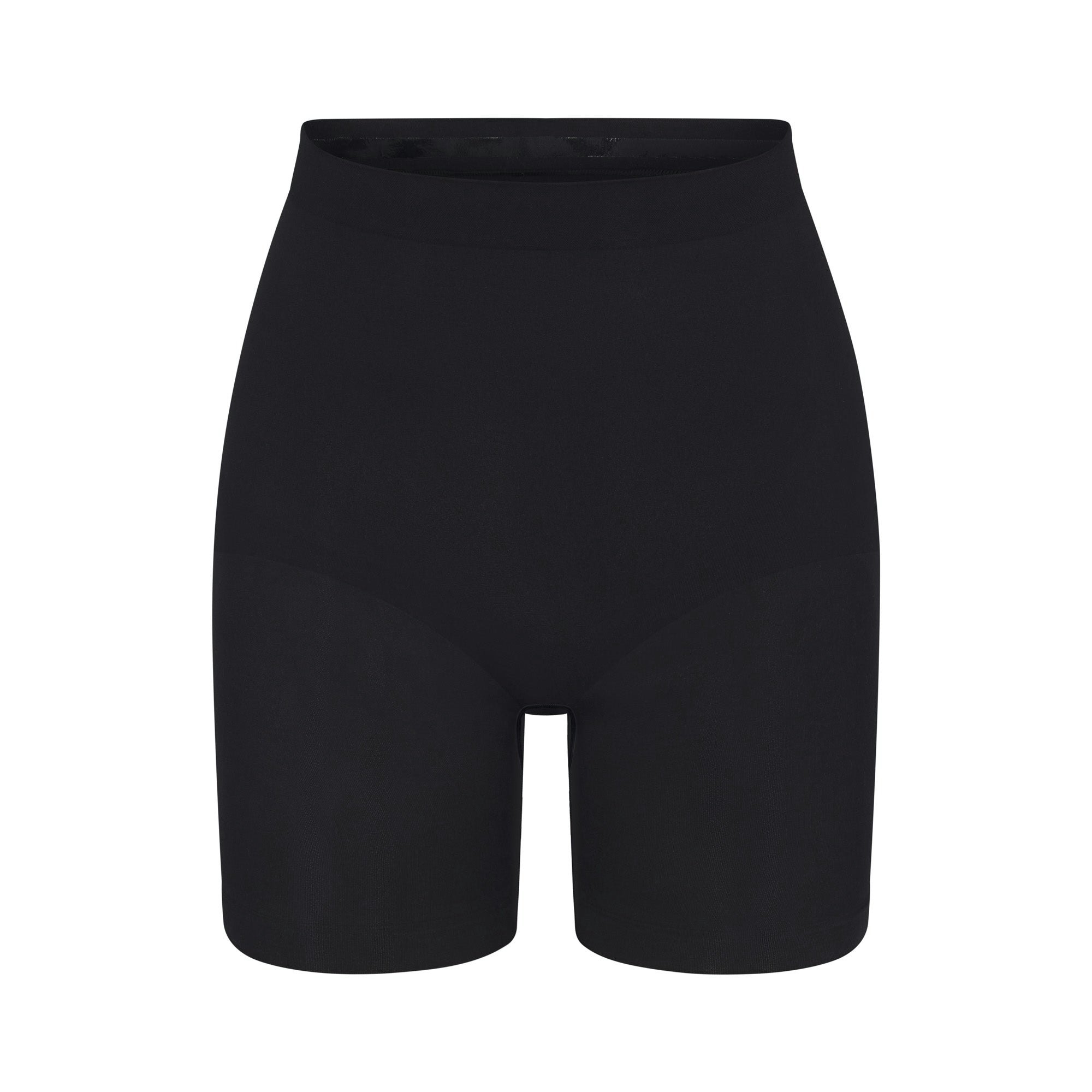 SEAMLESS SCULPT MID THIGH SHORT - ONYX