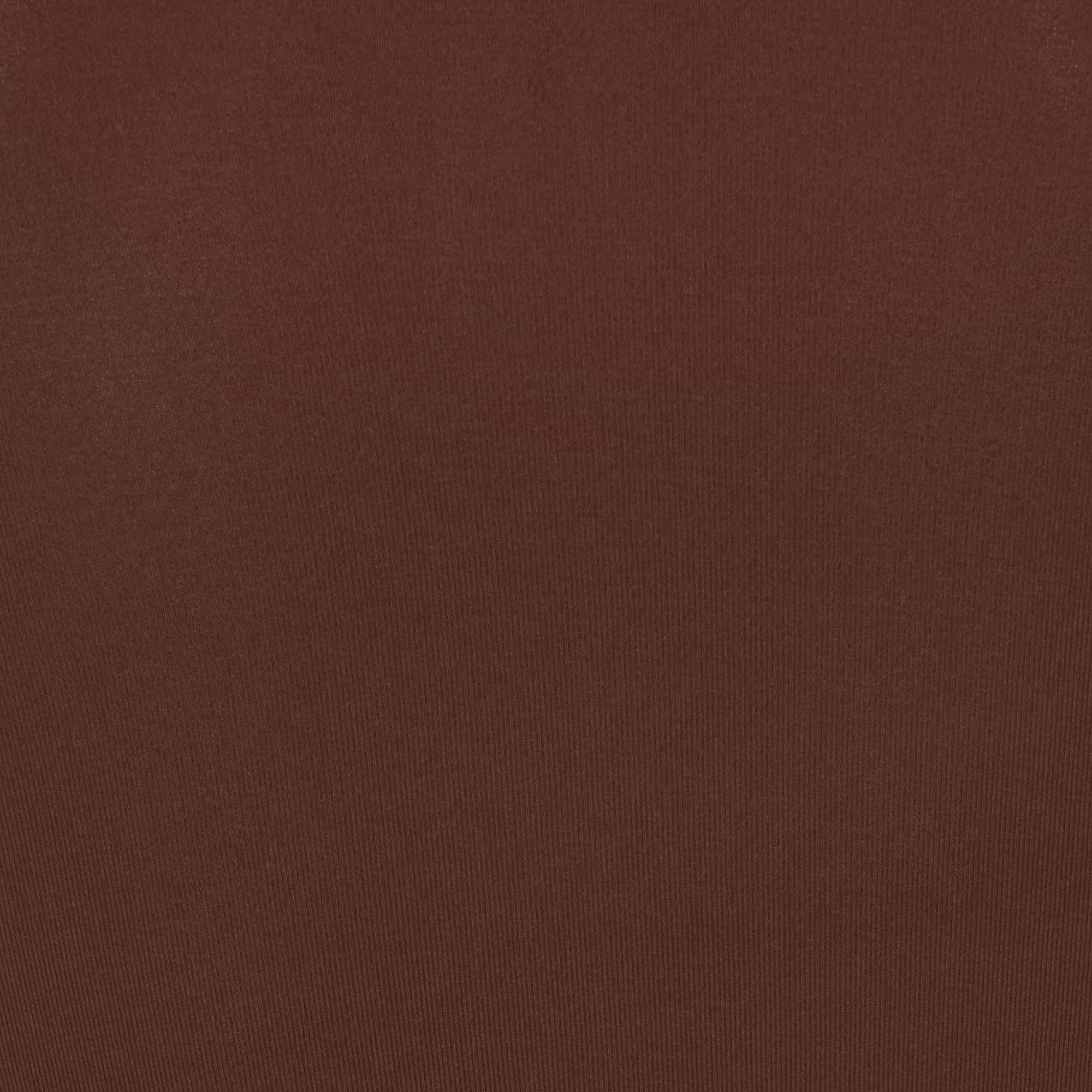 SEAMLESS SCULPT THONG BODYSUIT - COCOA