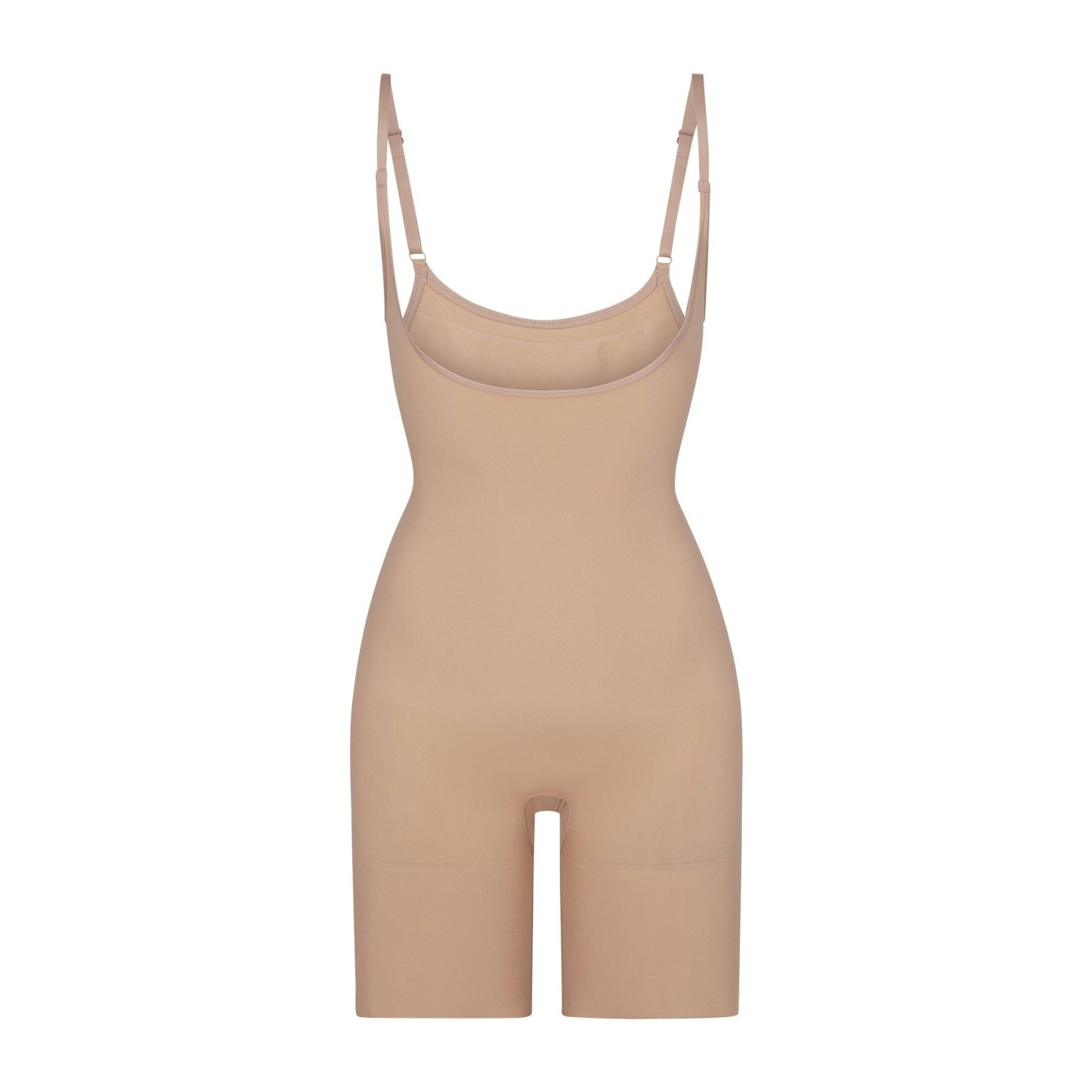 SEAMLESS SCULPT BUTT LIFTING OPEN BUST BODYSUIT - CLAY