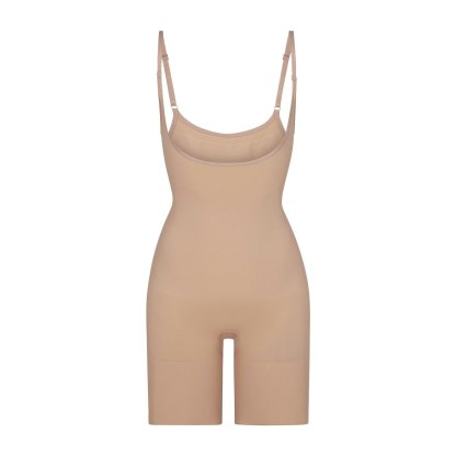 SEAMLESS SCULPT BUTT LIFTING OPEN BUST BODYSUIT - CLAY