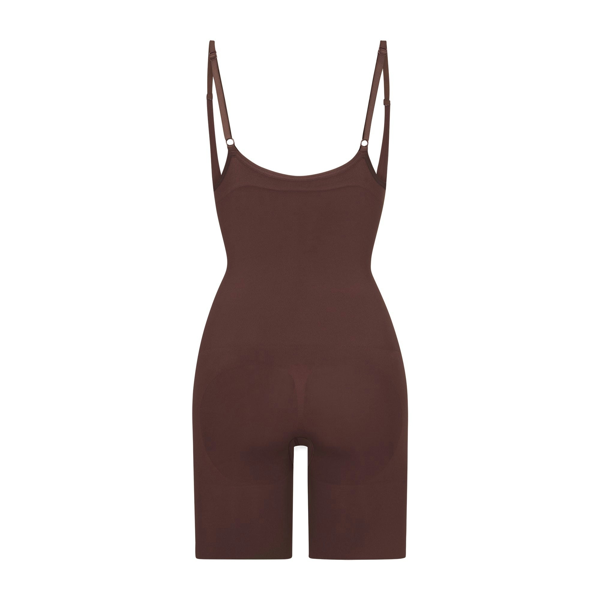 SEAMLESS SCULPT BUTT LIFTING OPEN BUST BODYSUIT - COCOA