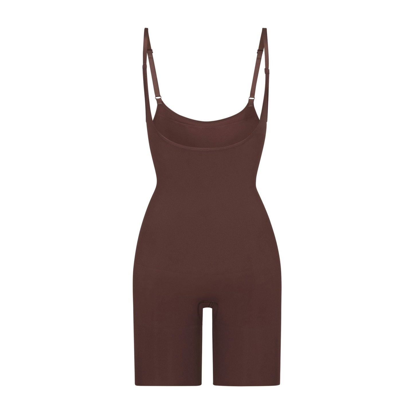 SEAMLESS SCULPT BUTT LIFTING OPEN BUST BODYSUIT - COCOA