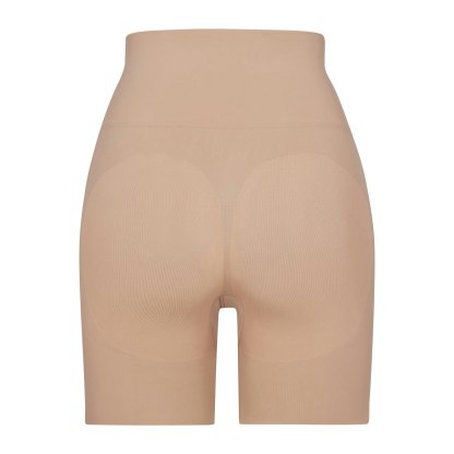 SEAMLESS SCULPT BUTT LIFTING SHORT - CLAY