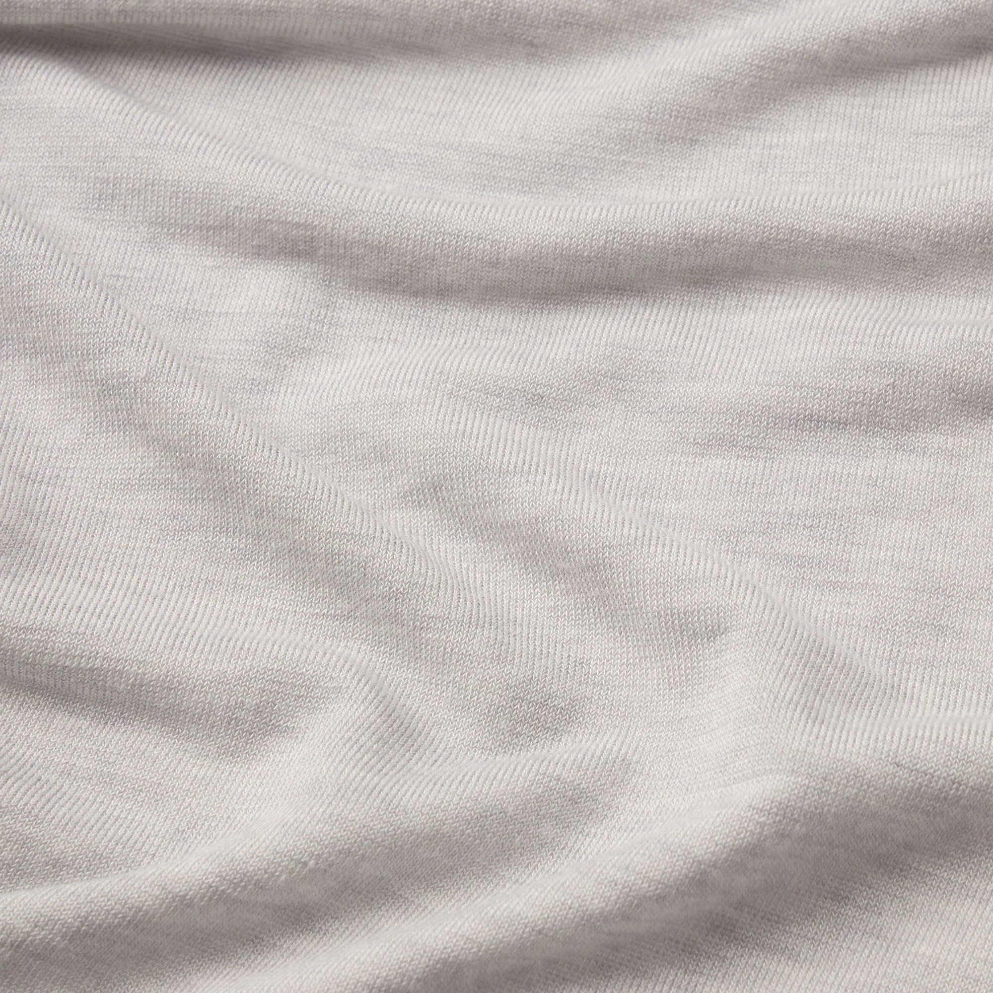 SHEER MODAL CARDIGAN WITH COVERED BUTTONS - HEATHER GREY - image 5