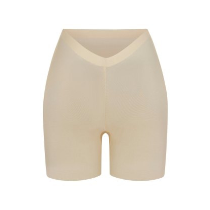 SHEER SCULPT LOW BACK SHORT - SAND