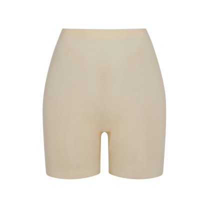 SHEER SCULPT LOW BACK SHORT - SAND