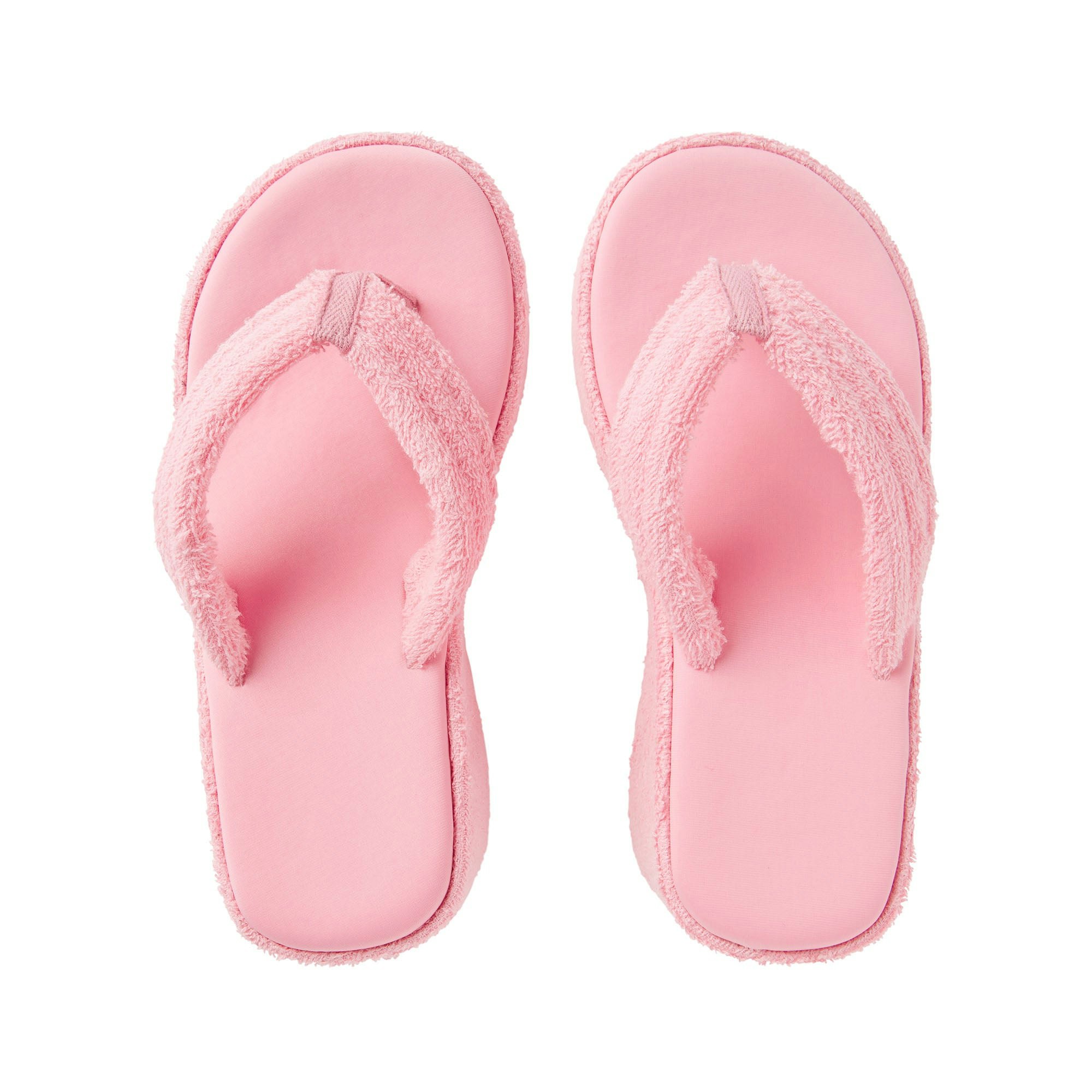 TERRY PLATFORM SANDAL - MELON