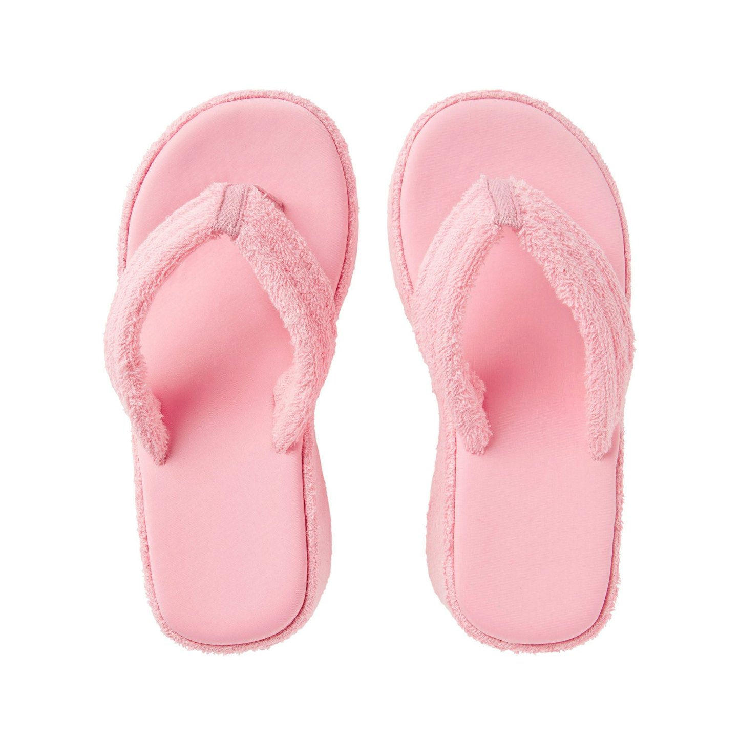 TERRY PLATFORM SANDAL - MELON