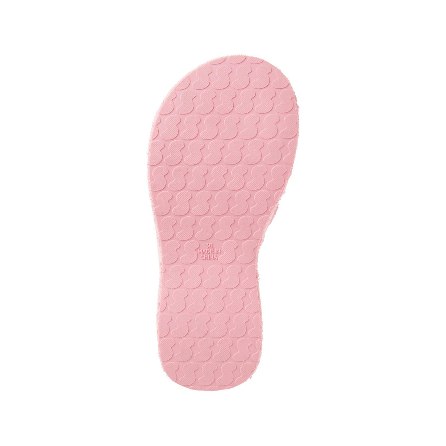 TERRY PLATFORM SANDAL - MELON