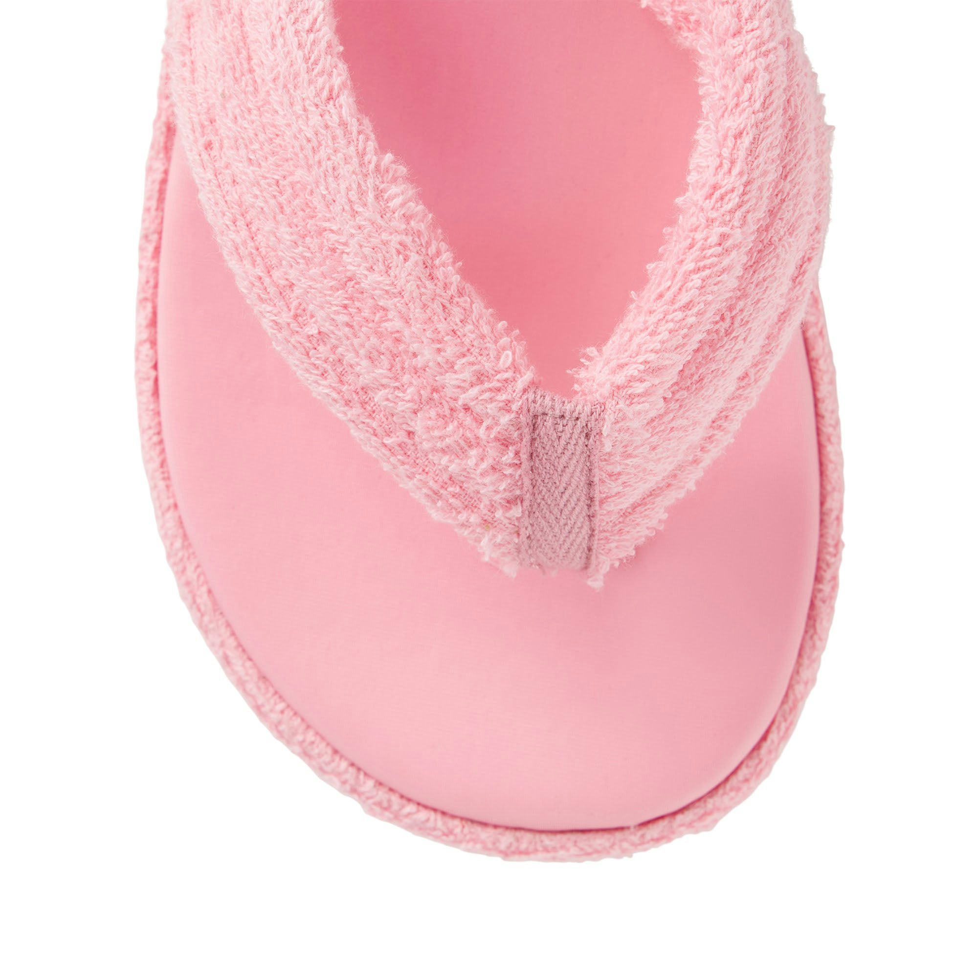 TERRY PLATFORM SANDAL - MELON