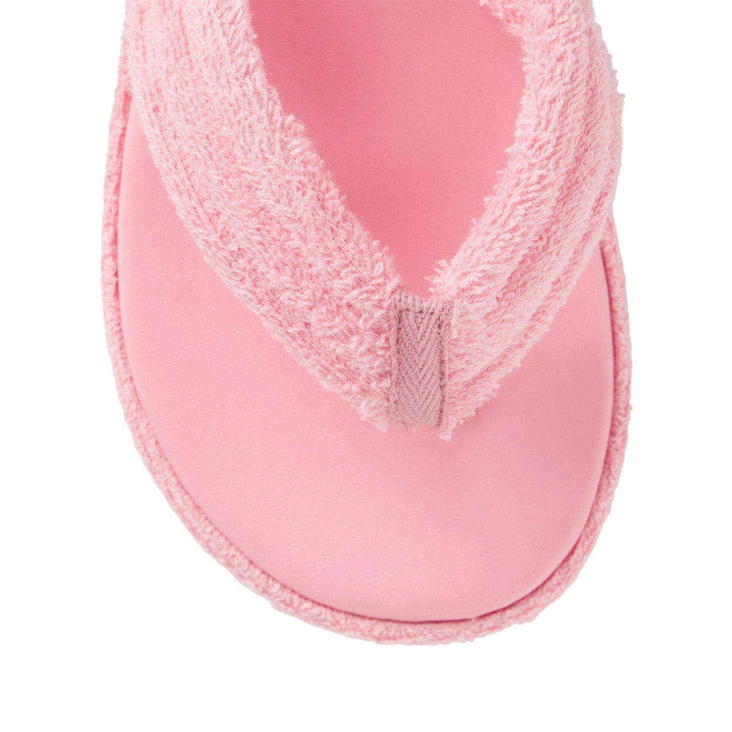 TERRY PLATFORM SANDAL - MELON