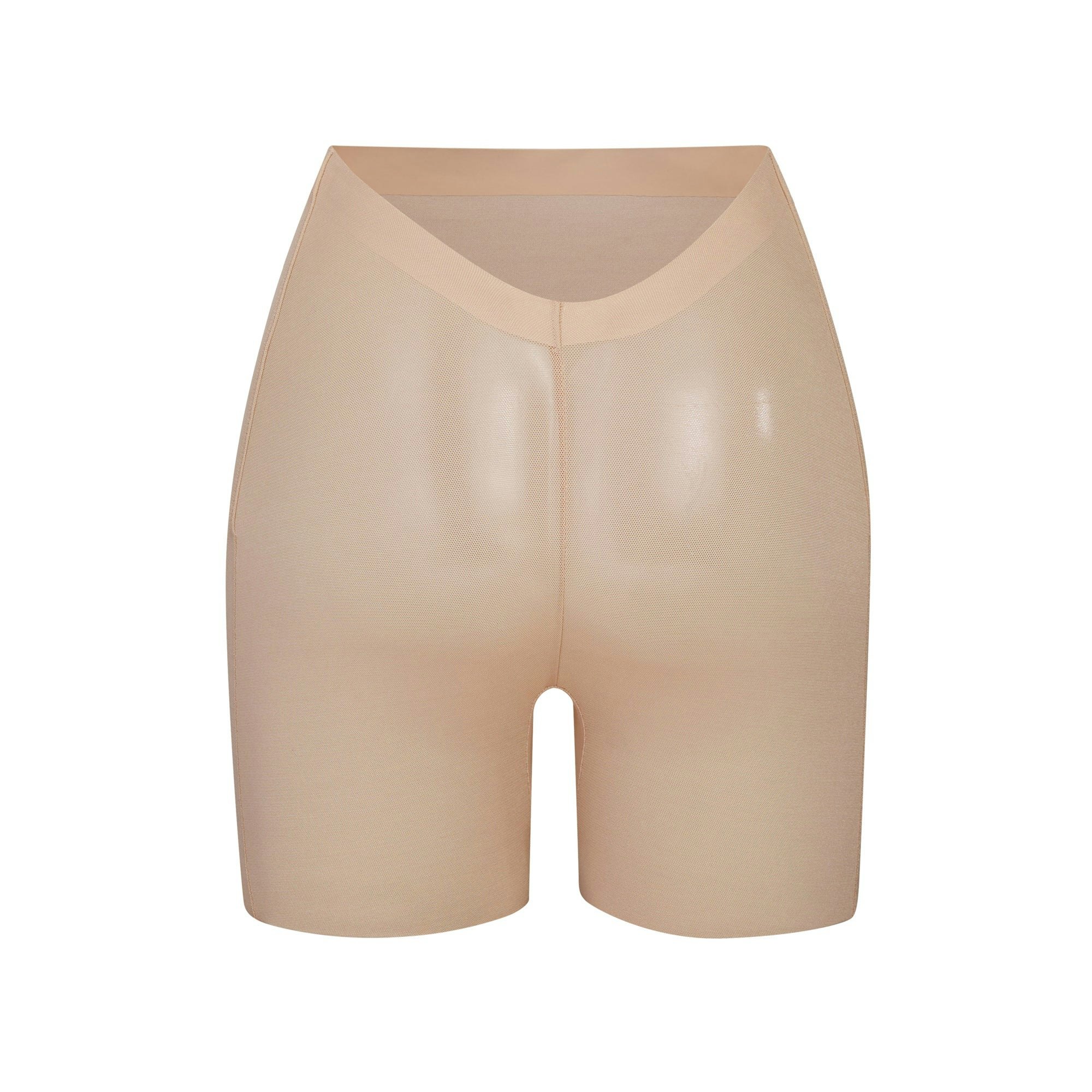 SHEER SCULPT LOW BACK SHORT - CLAY