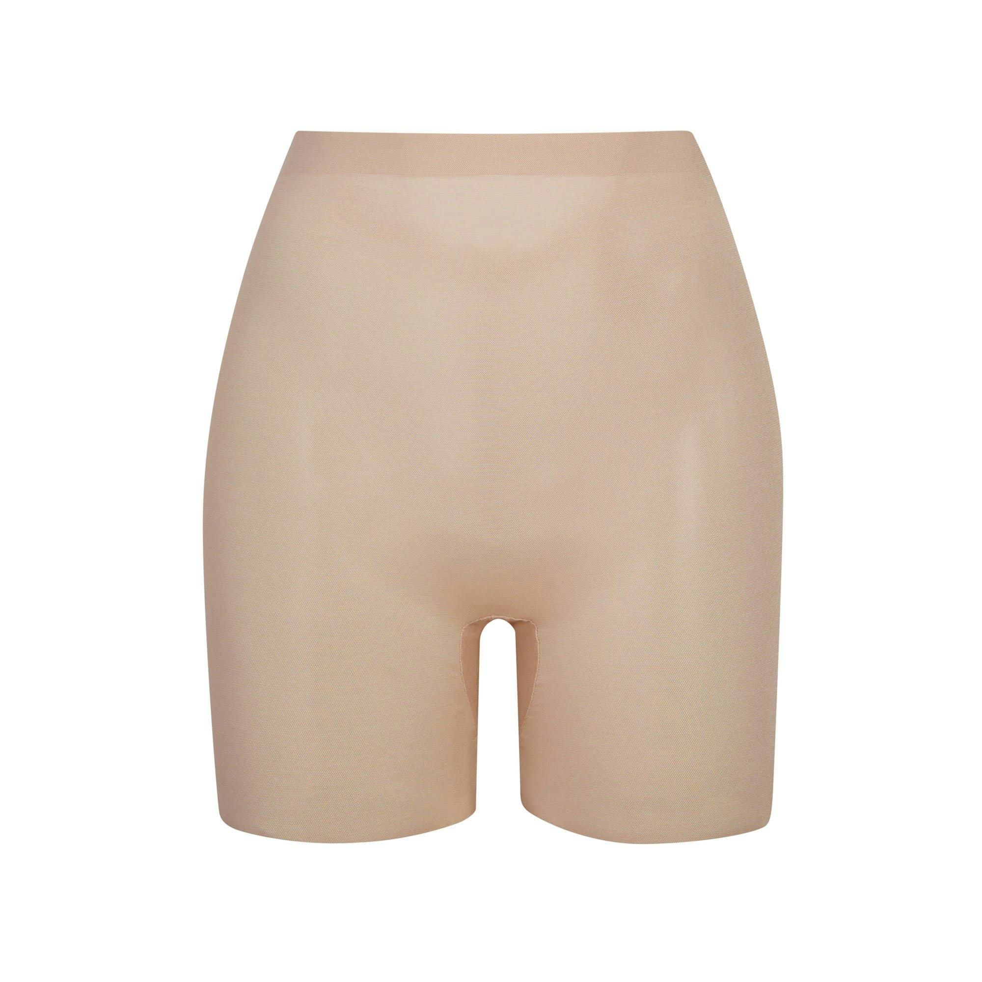 SHEER SCULPT LOW BACK SHORT - CLAY