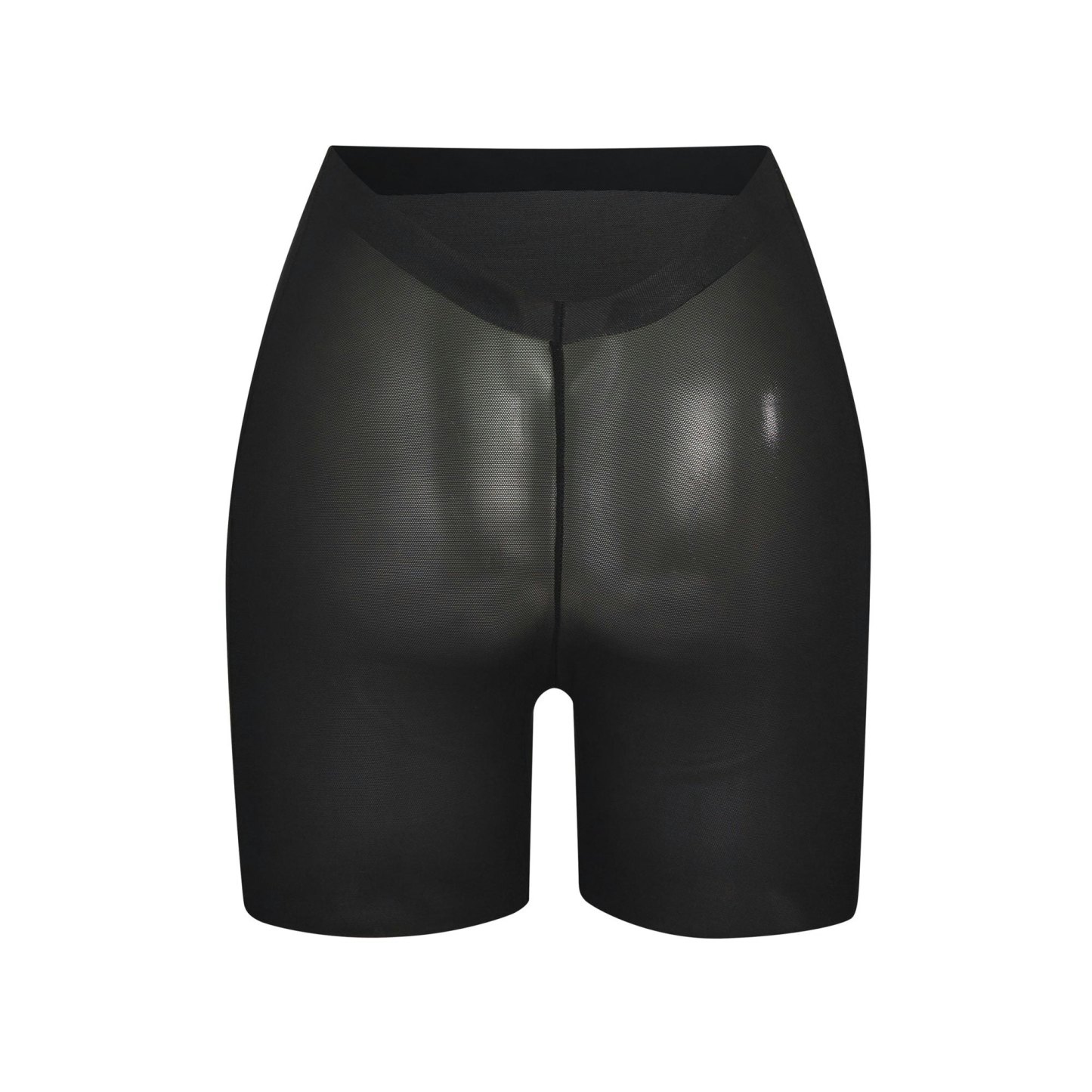 SHEER SCULPT LOW BACK SHORT - ONYX