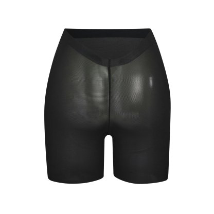 SHEER SCULPT LOW BACK SHORT - ONYX