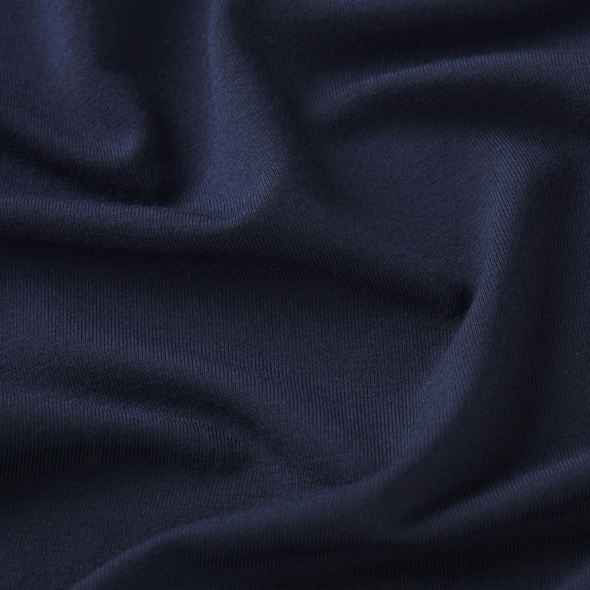 COTTON JERSEY MATERNITY FOLDOVER PANT - NAVY - image 5