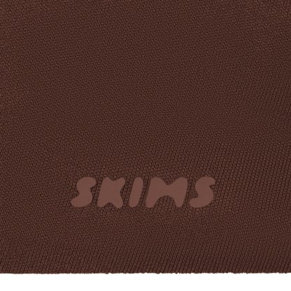 SKIMS ULTIMATE BODY PUSH-UP THONG BODYSUIT - COCOA