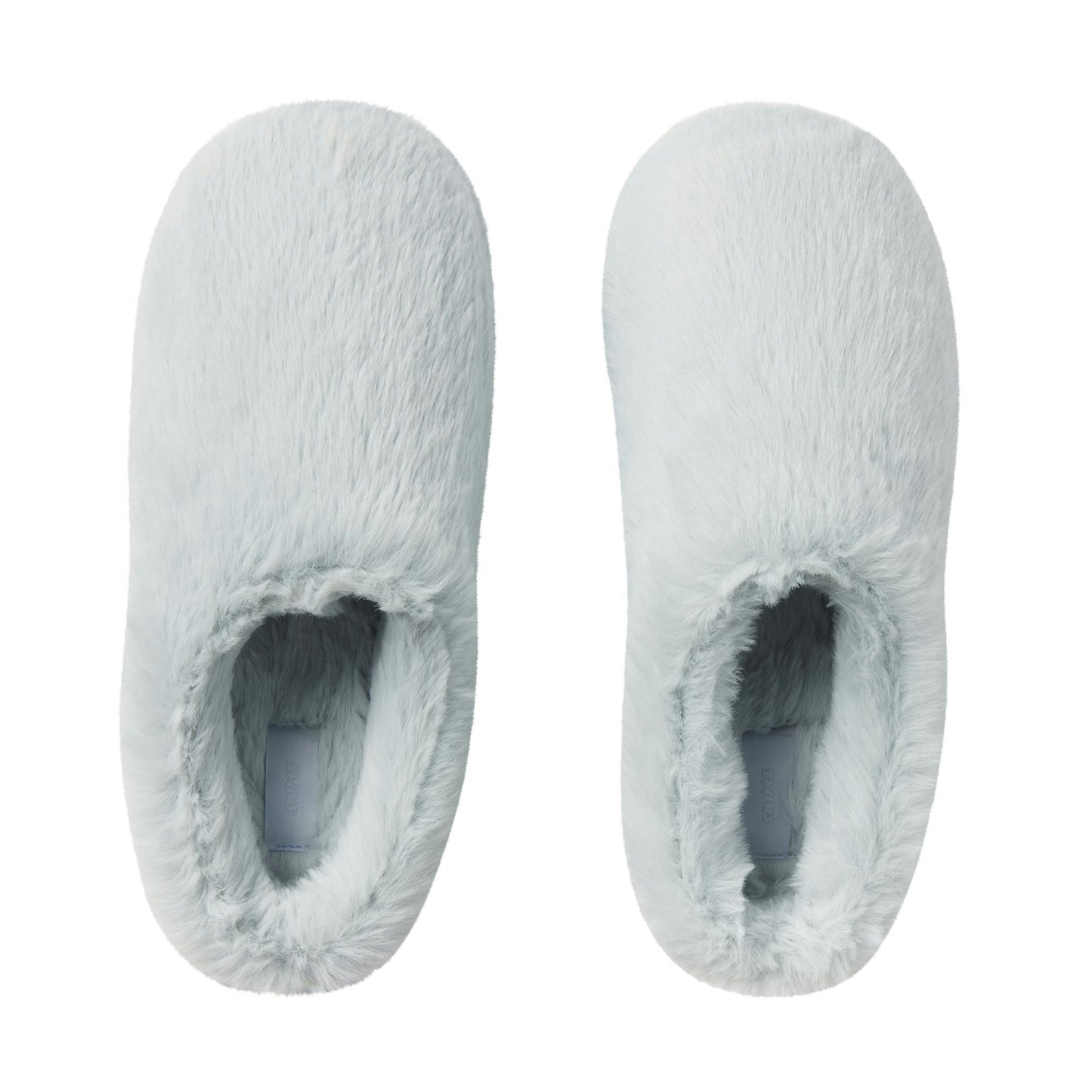 FAUX FUR SLIPPER - ZEN BLUE