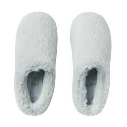 FAUX FUR SLIPPER - ZEN BLUE