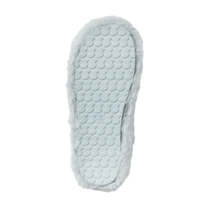 FAUX FUR SLIPPER - ZEN BLUE