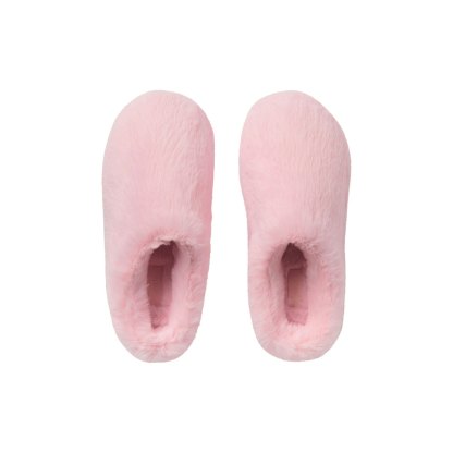 FAUX FUR SLIPPER - CHERRY BLOSSOM