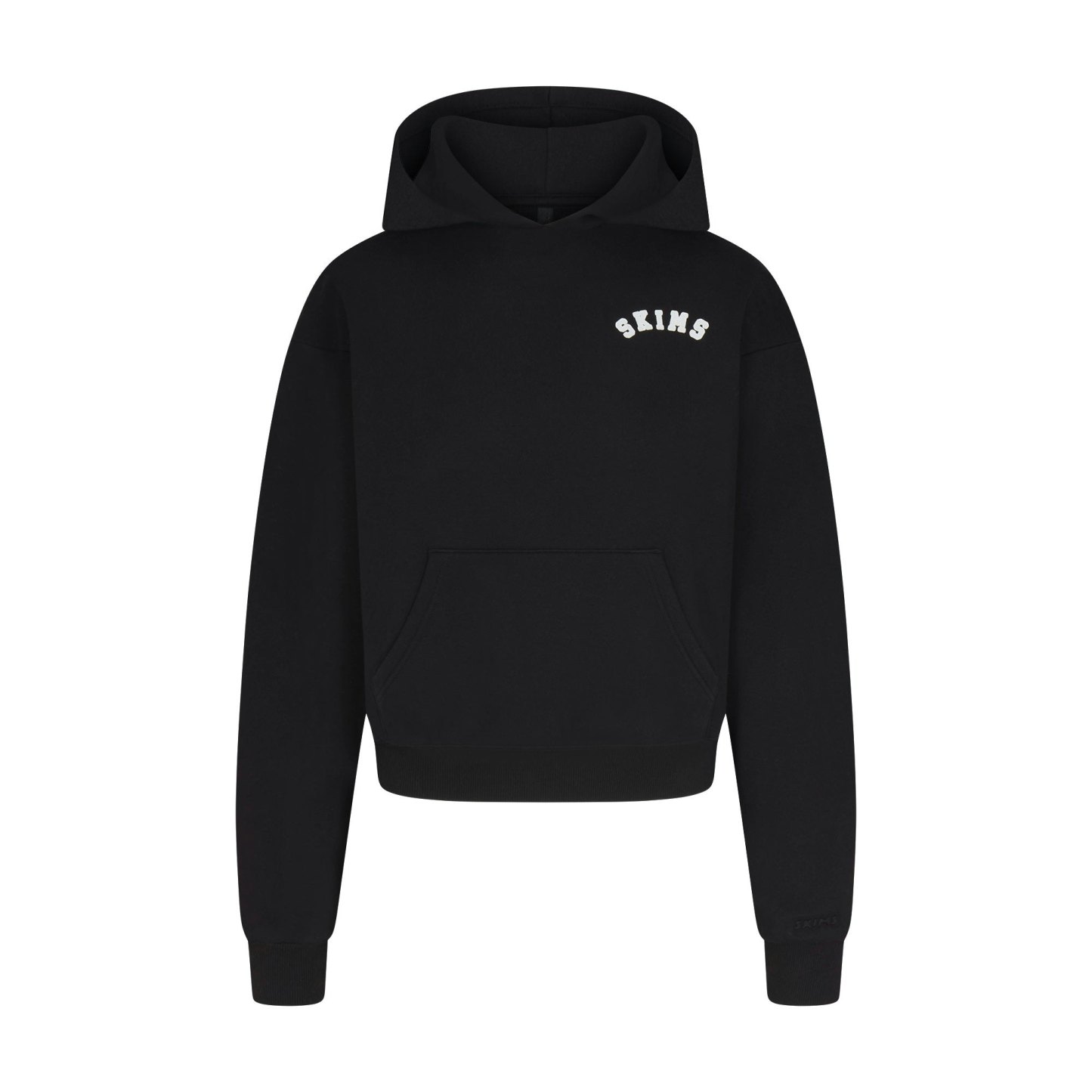COTTON FLEECE LOGO CLASSIC HOODIE - SNOW ARCHED LOGO PATCH - image 5