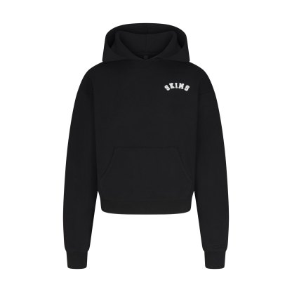 COTTON FLEECE LOGO CLASSIC HOODIE - SNOW ARCHED LOGO PATCH - image 5