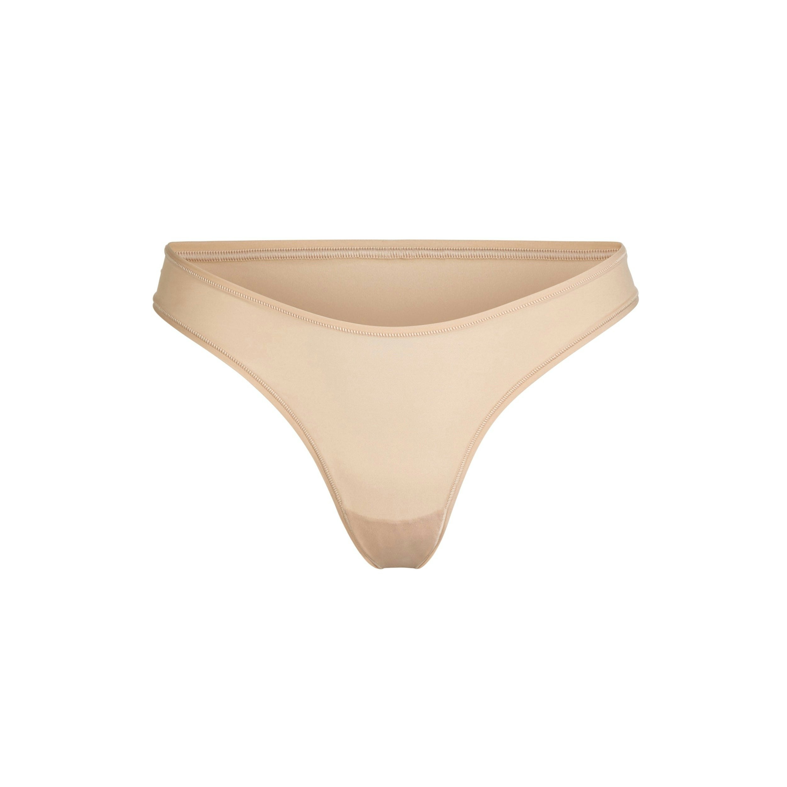 FITS EVERYBODY DIPPED FRONT THONG - CLAY