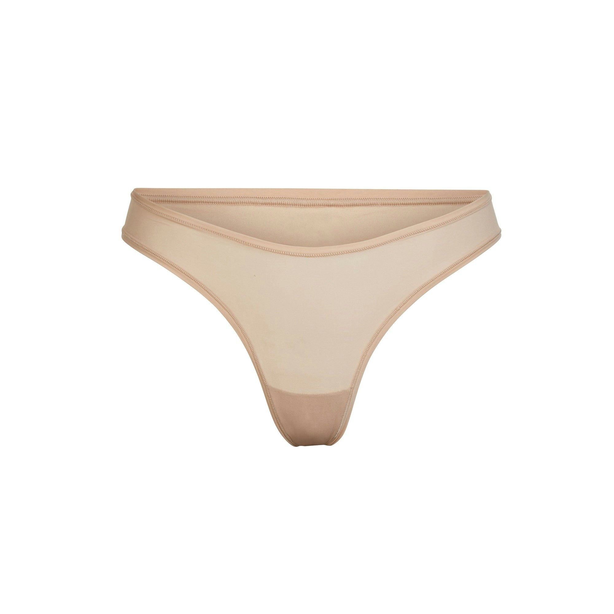 FITS EVERYBODY DIPPED FRONT THONG - MICA