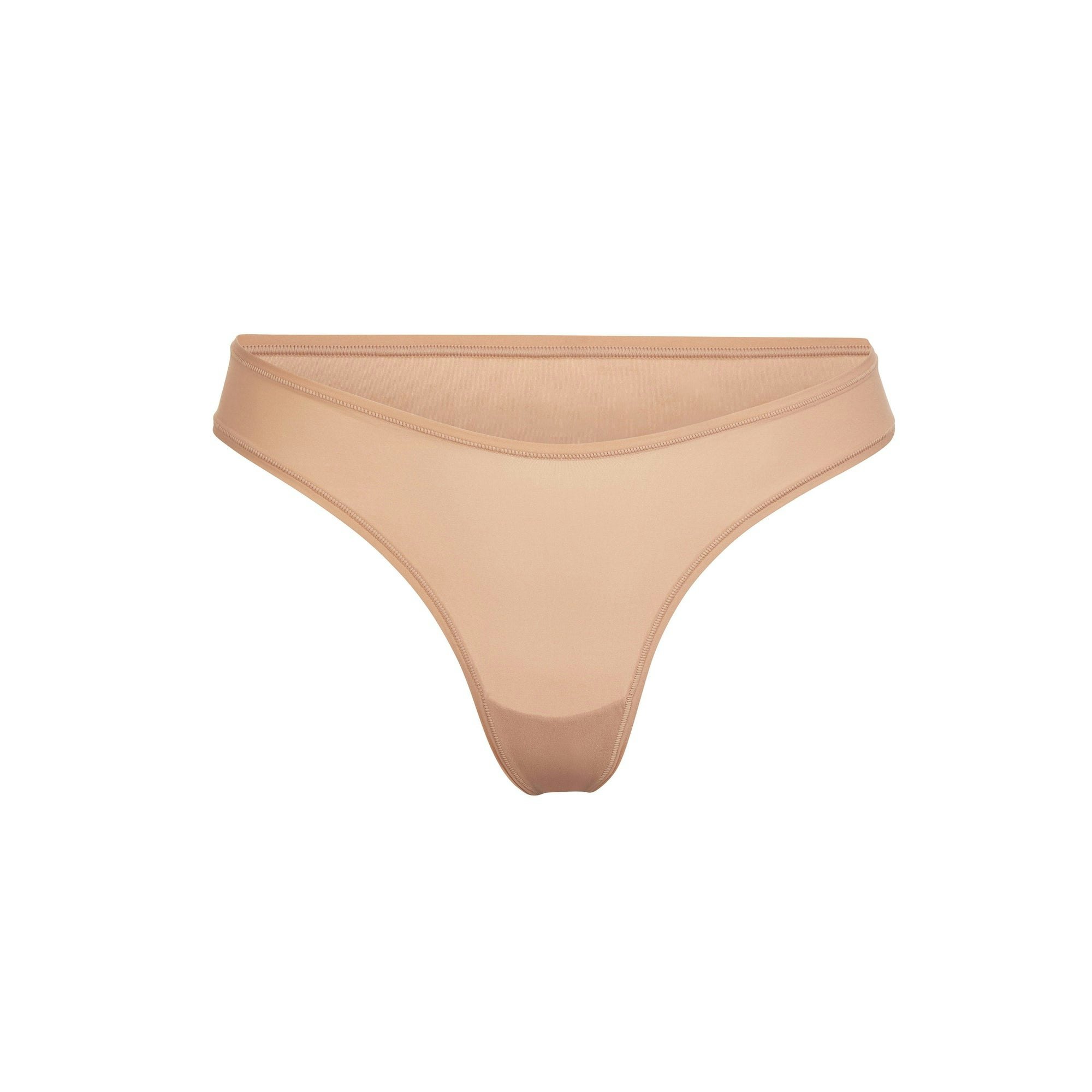 FITS EVERYBODY DIPPED FRONT THONG - OCHRE
