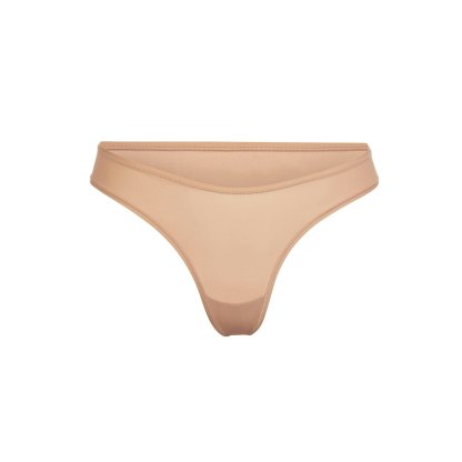 FITS EVERYBODY DIPPED FRONT THONG - OCHRE